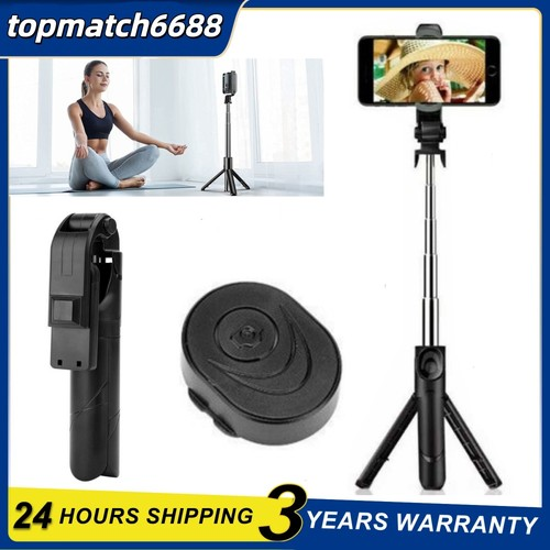 3 in 1 Bluetooth Tripod, Extendable Monopod Portable Selfie Stick with Remote