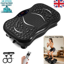 Whole Body Vibration Plate Exercise Machine, Bluetooth & Remote Control Fitness