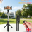 Foldable Selfie Stick with Tripod & Bluetooth Remote, 360Â Rotation Phone Holder 1