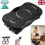 Bluetooth Vibration Plate Exercise Machine, Remote Control Full Body Toner UK 1