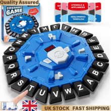 Travel Word Game 24 Letters 2 Modes Fast-Paced Letter Pressing Board Game Timer