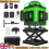 4D 16 Lines Green Laser Level 4x360Â Self Leveling, 2 Batteries Remote Control 1