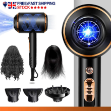 4000W Fast Dry Dryer Ionic Diffuser Hair Dryer Salon for Curly and Straight Hair