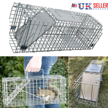 Squirrel Rat Large Cage Trap Live Humane for Chipmunk Mice Rodent Animal Catcher