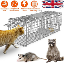 ðŸ” Large Humane Live Animal Trap Cage for Rabbit Raccoons Cat Squirrel Opossums