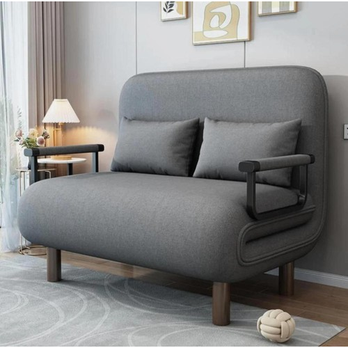 Double Fabric Sofa Bed  Sleeper Couch Sofabed Settee Recliner Beds Folding