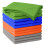 True Face (30cm x 30cm, Multicoloured -  12 Pack) Microfiber Cleaning Cloths 10/12 Pack Drying Towel 9
