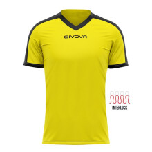 Maillot enfant Givova Revolution - amarillo/black