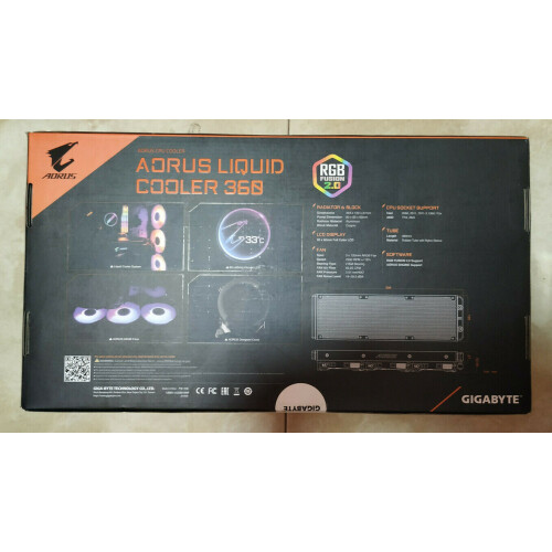 Gigabyte GIGABYTE CPU-Wasserkühlung GP-ALQCO360 1