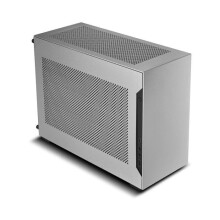 Mini-ITX Behuizing - LIAN LI - A4-H2O Zilver - Metaal - Mini toren 32,6x24,4x14 cm - Zonder voeding