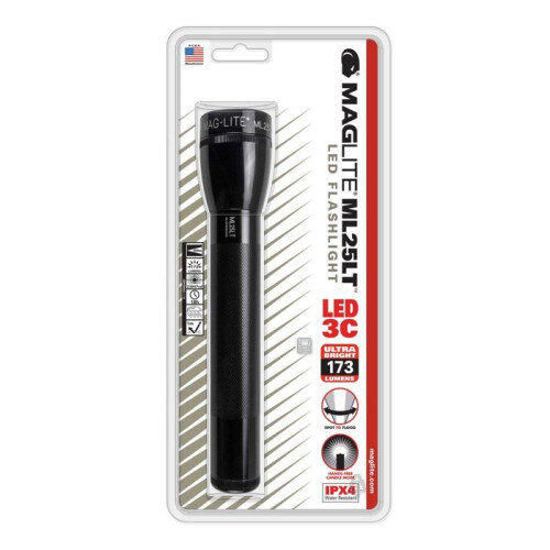 Maglite Lanterna LED - MAGLITE - ML25LT - Preto - 1 lâmpada - Modo vela