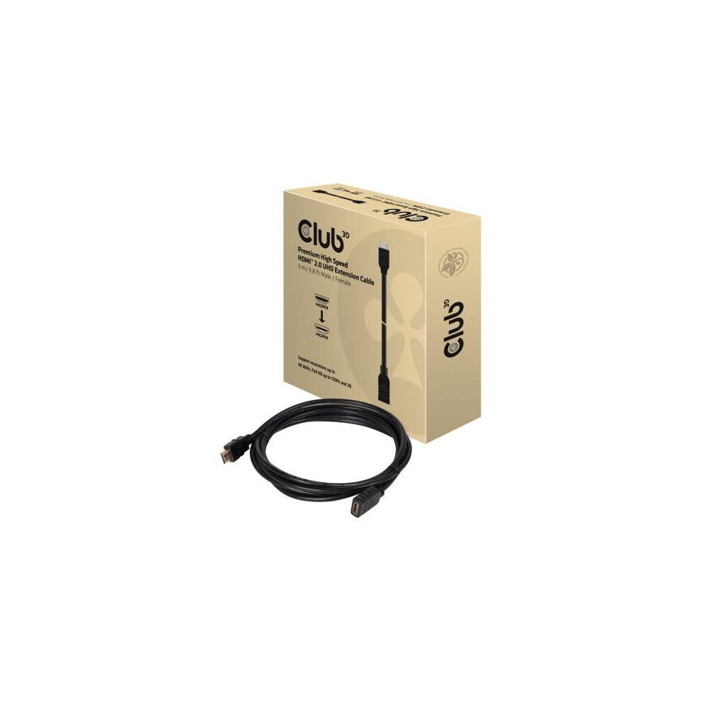 Club 3D CAC-1321 - HDMI extension cable - 3 m - Image 6