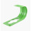 2PCS Green Water Hose Pipe Holder Hanger for Wall Mounting, Sturdy ABS Material 1