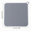 2PCS Deodorant Cover for Sewers Soft Insect-Proof Durable Silicone Drain Pad 2