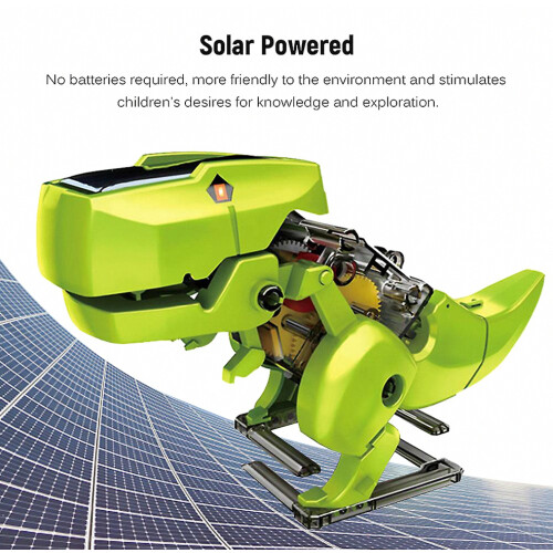 3 In 1 Solar Robot Diy Intelligence Solar Toy Solar Handmade Toy Set 2