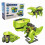 3 In 1 Solar Robot Diy Intelligence Solar Toy Solar Handmade Toy Set 5