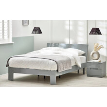 MANHATTAN BED 150CM - GREY