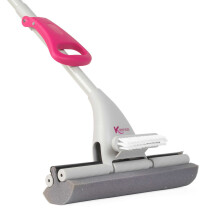 Kleeneze Sponge Scrub Mop 3 in 1 Kitchen Bathroom Floor Cleaner Easy Wring