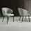Set of 2 Marcus Dining Chairs grey 1
