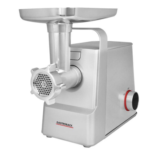 Fleischwolf - GASTROBACK - 41407 Design Fleischwolf 6in1 Plus - 700 W - 2,5 kg/min - Edelstahl