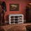 Shoe Storage Bench with Padded Seat, 9 Open Compartments 5