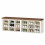 Shoe Storage Bench with Padded Seat, 18 Open Compartments 2
