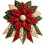 Kit de costura para guirlanda de Natal acolchoada para decoração de porta 1