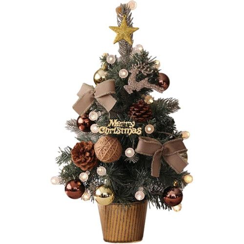 Mini Tabletop Christmas Tree, Artificial, Easy to Clean, Table Decoration