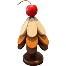Weihnachtsbaum Untersetzer Holz Getränke Hitzeschutz Deko