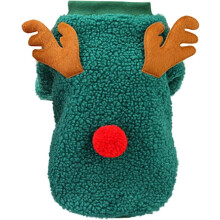 Hundegenser, juleklær, fleece, reinsdyr, vinterklær