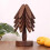 4 Stk Holz Untersetzer Baum Design Walnuss Topfuntersetzer 2