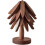 4 Stk Holz Untersetzer Baum Design Walnuss Topfuntersetzer 3