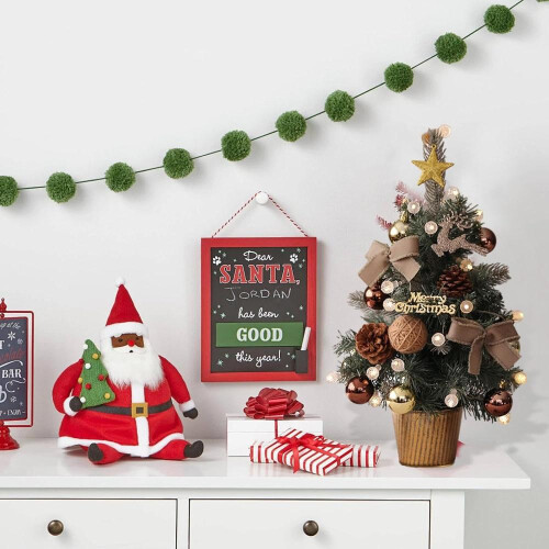 Mini Tabletop Christmas Tree, Artificial, Easy to Clean, Table Decoration 2