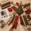 Kit de costura para guirlanda de Natal acolchoada para decoração de porta 4