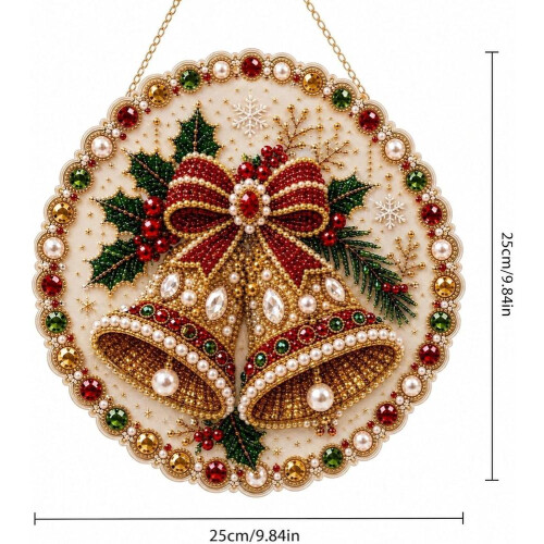 DIY diamantmalingssett 2D veggdekor krystallperleanheng 2