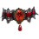Caprilite γοτθικό μαύρο δαντελένιο κολιέ κολάρο choker Halloween βαμπίρ 1