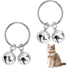 2 stk ekstra høy bjelle for katt og hund til halsbånd, for hunder og kattunger