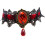 Caprilite γοτθικό μαύρο δαντελένιο κολιέ κολάρο choker Halloween βαμπίρ 2