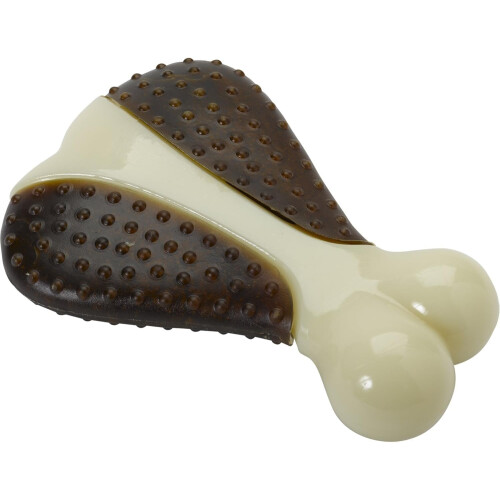 Conjunto combinado de petisco e brinquedo para cão Chicken Drummer