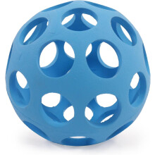 Rosewood Cyber ballon en caoutchouc à grille pour chiens, jouet à mâcher et à rapporter robuste, non toxique, couleurs assorties (1 pièce)
