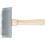 Heritage weiche Slickerbürste mit Holzgriff Large, transparent 1