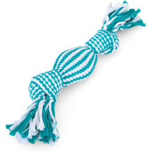 Little Pet pibende tau cracker hundeleke, leke for tannfrembrudd (pakke med 1)
