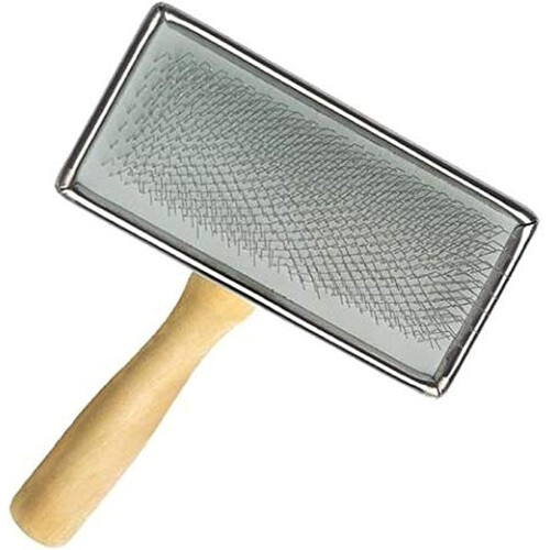 Cepillo slicker para perros/gatos, mediano, marrón 1