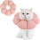 Soft Adjustable Cat Recovery Cone – Post-Surgery E-Collar (S) 2