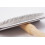 Heritage weiche Slickerbürste mit Holzgriff Large, transparent 3