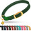 OOPSDOGGY Rolled Leather Cat Collar with Bell 2