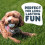 Outdoor Paws Mighty Ball Hundleksak, Medium (Set med 2) 4