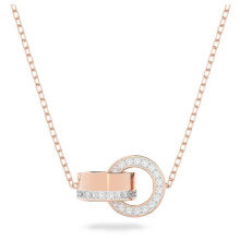 (Double-buttoned rose gold sweater chain necklace) Women Silver Swan Pendant Necklace, Blue Teardrop Crystal Rhinestone Elegant Jewelry