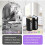 (2 pieces - black) Large Foldable Laundry Hamper with Support Frame and Soft Ring Handle for Bedroom Dormitory Bathroom Storage 8