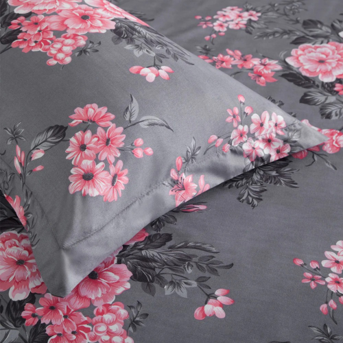 Reversible Duvet Quilt Cover Floral Bedding Sets 1